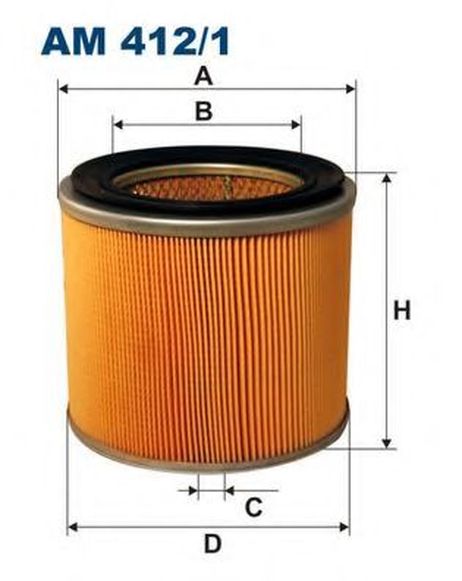 фото FILTRON AM412/1 Снят с производства Фильтр воздушный --- FILTRON AM412/1 Снят с производства Фильтр воздушный ---