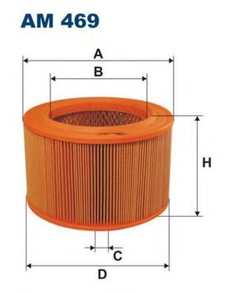 фото FILTRON AM469 Фильтр воздушный suzuki FILTRON AM469 Фильтр воздушный suzuki