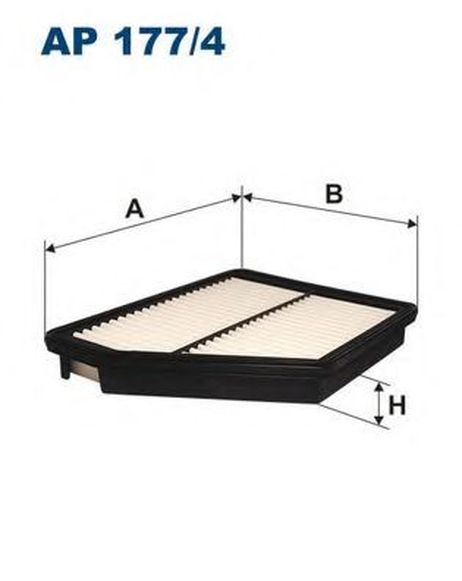 фото FILTRON AP177/4 Фильтр воздушный hyundai FILTRON AP177/4 Фильтр воздушный hyundai