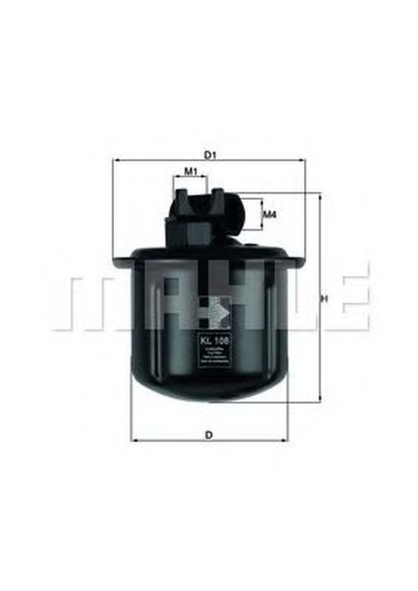 фото Knecht KL 108 Фильтр топливный Knecht KL 108 Фильтр топливный