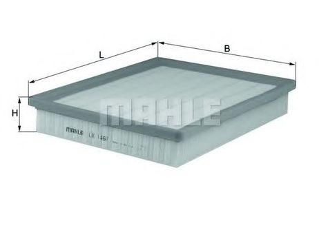 фото Knecht LX 1467 Фильтр воздушный Knecht LX 1467 Фильтр воздушный