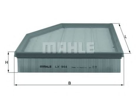 фото Knecht LX 944 Фильтр воздушный Knecht LX 944 Фильтр воздушный