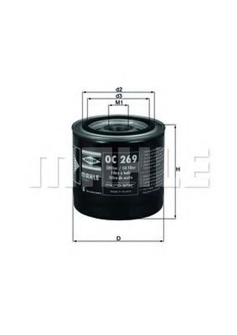 фото Knecht OC 269 Фильтр масляный Knecht OC 269 Фильтр масляный