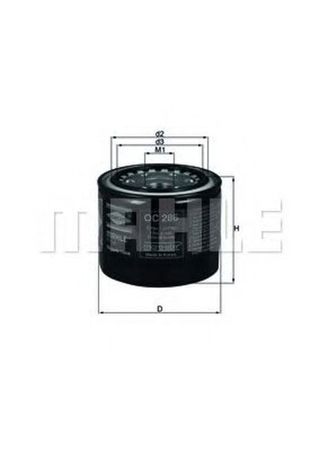 фото Knecht OC 286 Фильтр масляный Knecht OC 286 Фильтр масляный