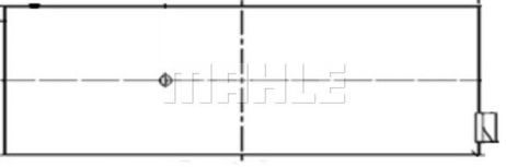 Mahle 227 PL 10219 000 Шатунный подшипник HCV