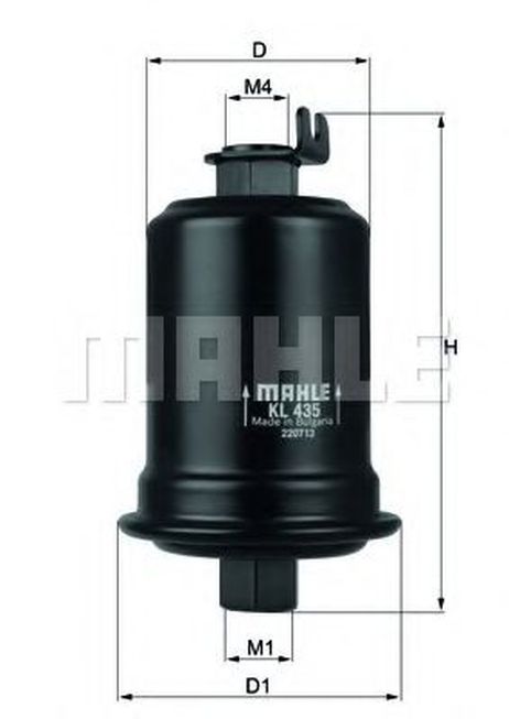 Knecht KL 435 Снят с производства Фильтр топливный
