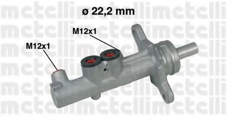 фото Metelli 05-0535 Главный тормозной цилиндр Metelli 05-0535 Главный тормозной цилиндр