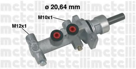 фото Metelli 05-0553 Главный тормозной цилиндр Metelli 05-0553 Главный тормозной цилиндр