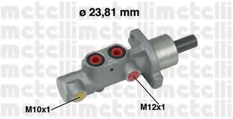 фото Metelli 05-0632 Главный тормозной цилиндр Metelli 05-0632 Главный тормозной цилиндр