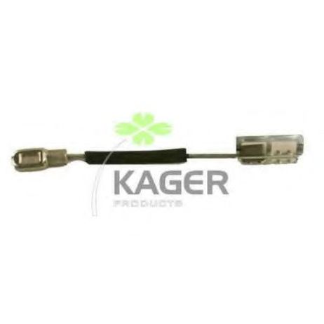 фото Kager 19-1317 Трос стояночного тормоза | зад прав/лев | Kager 19-1317 Трос стояночного тормоза | зад прав/лев |