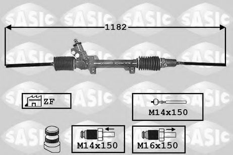фото Sasic 7006035 Рулевой механизм Sasic 7006035 Рулевой механизм