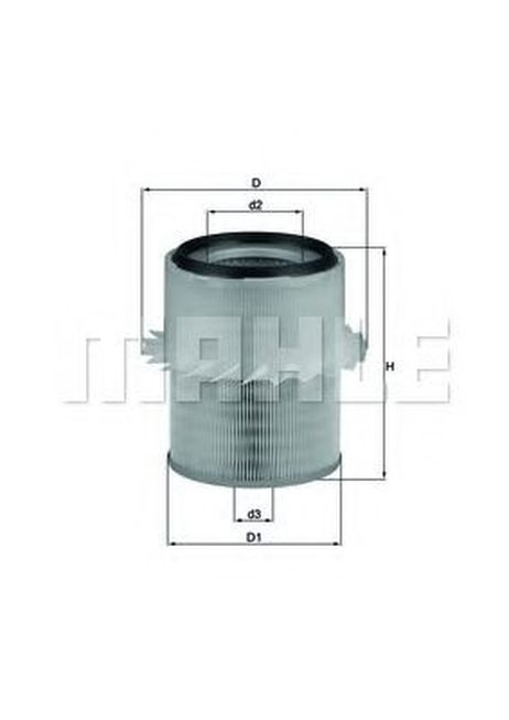 фото Knecht LX 673 Фильтр воздушный Knecht LX 673 Фильтр воздушный