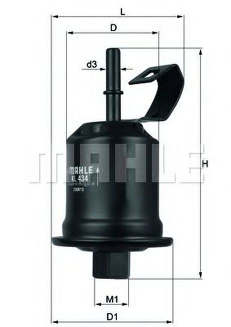 фото Knecht KL 434 Снят с производства Фильтр топливный Knecht KL 434 Снят с производства Фильтр топливный