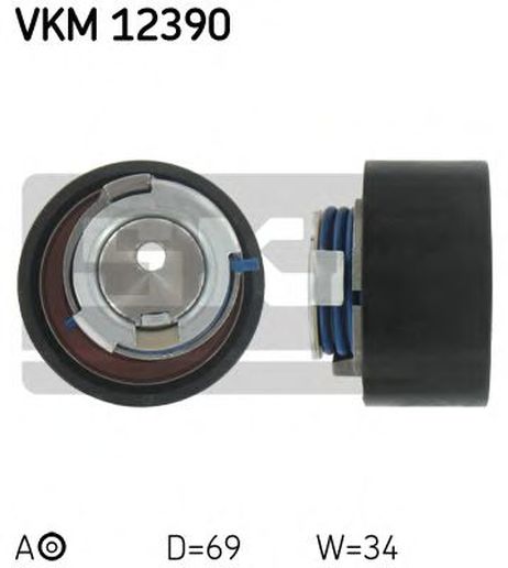 фото SKF VKM 12390 Ролик натяжной ремня ГРМ SKF VKM 12390 Ролик натяжной ремня ГРМ