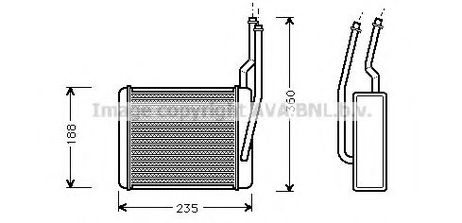 фото AVA FD 6356 Отопитель салона AVA FD 6356 Отопитель салона