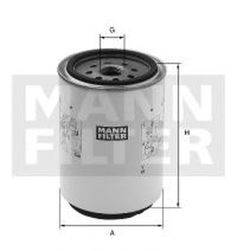 фото Mann WK 1176 x Фильтр топливный Mann WK 1176 x Фильтр топливный