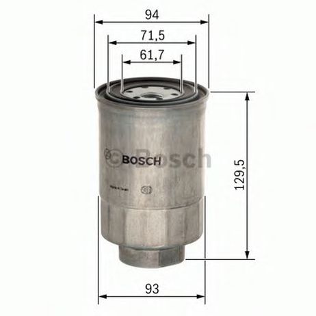 фото Bosch 1 457 434 453 Фильтр топливный Bosch 1 457 434 453 Фильтр топливный