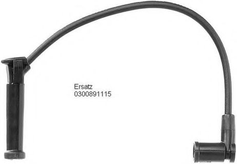 фото Beru ZEF1116 Комплект высоковольтных проводов Beru ZEF1116 Комплект высоковольтных проводов