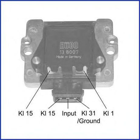 фото Huco 138007 Коммутатор системы зажигания Huco 138007 Коммутатор системы зажигания