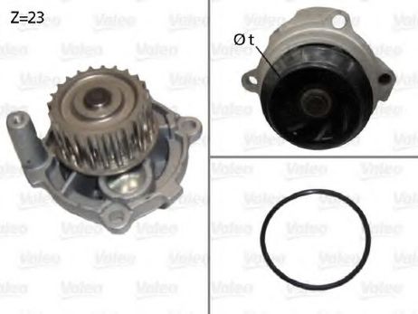 фото Valeo 506790 Насос водяной Valeo 506790 Насос водяной