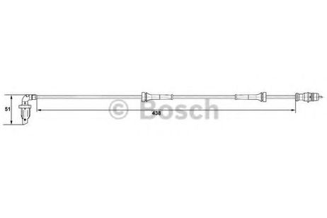 фото Bosch 0265007583 Датчик ABS Bosch 0265007583 Датчик ABS