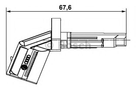 фото Bosch 0265007928 Датчик ABS Bosch 0265007928 Датчик ABS