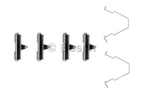 фото Bosch 1 987 474 280 Ремкомплект тормозных колодок Bosch 1 987 474 280 Ремкомплект тормозных колодок