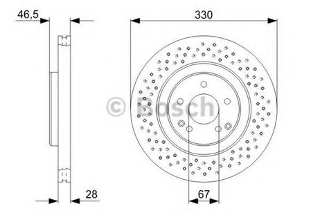фото Bosch 0 986 479 135 Диск тормозной | перед | Bosch 0 986 479 135 Диск тормозной | перед |