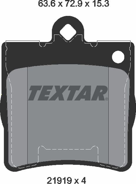 фото Textar 2191901 Колодки тормозные дисковые с противошумной пластиной Q+ | зад | Textar 2191901 Колодки тормозные дисковые с противошумной пластиной Q+ | зад |
