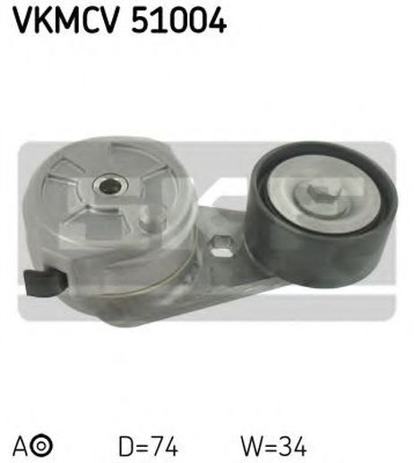 фото SKF VKMCV 51004 Ролик натяжной SKF VKMCV 51004 Ролик натяжной
