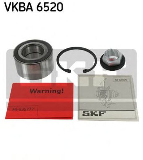 фото SKF VKBA 6520 Подшипник ступицы колеса (комплект) | перед | SKF VKBA 6520 Подшипник ступицы колеса (комплект) | перед |