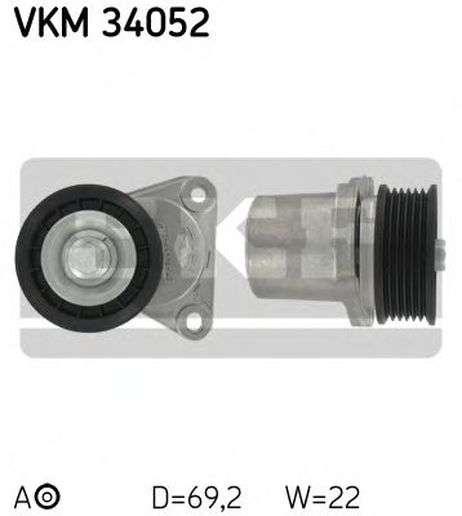 фото SKF VKM34052 Натяжитель приводного ремня SKF VKM34052 Натяжитель приводного ремня