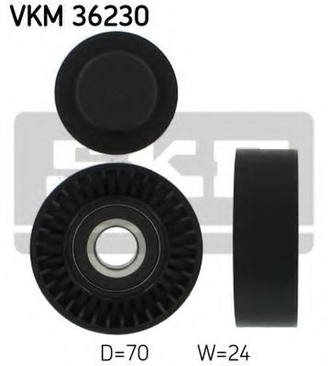 фото SKF VKM 36230 Ролик обводной навесного оборудования SKF VKM 36230 Ролик обводной навесного оборудования