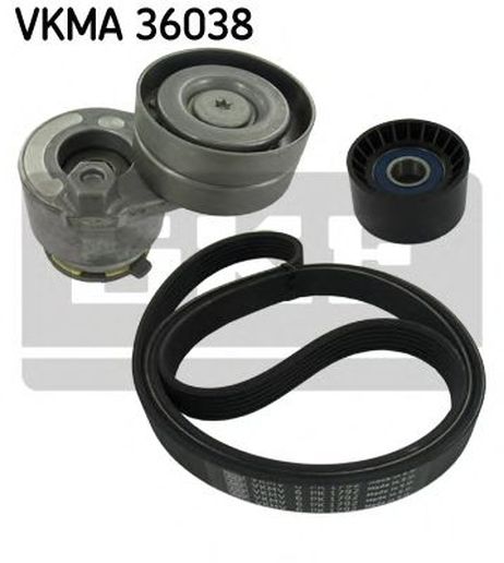 фото SKF VKMA 36038 Комплект ремня навесного оборудования SKF VKMA 36038 Комплект ремня навесного оборудования