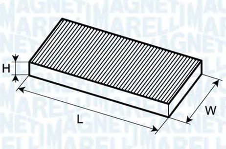 фото Magneti Marelli 350203062030 Фильтр салона Magneti Marelli 350203062030 Фильтр салона