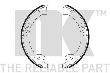 фото NK 2793724 Колодки тормозные стояночного тормоза NK 2793724 Колодки тормозные стояночного тормоза
