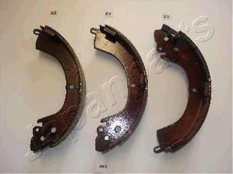 фото Japanparts GF-583AF Колодки тормозные барабанные | зад | Japanparts GF-583AF Колодки тормозные барабанные | зад |