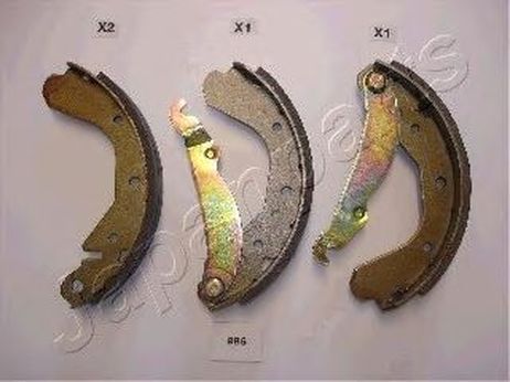 фото Japanparts GF-996AF Колодки тормозные барабанные | зад | Japanparts GF-996AF Колодки тормозные барабанные | зад |