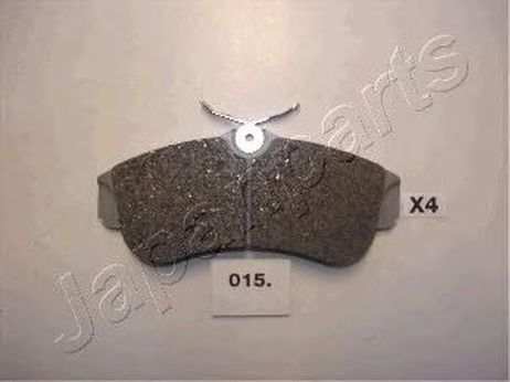 фото Japanparts PA-015AF Колодки тормозные дисковые, комплект | перед | Japanparts PA-015AF Колодки тормозные дисковые, комплект | перед |