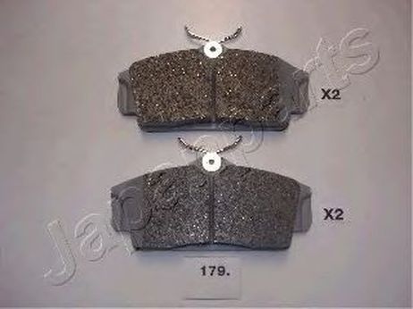 фото Japanparts PA-179AF Колодки тормозные дисковые, комплект | перед | Japanparts PA-179AF Колодки тормозные дисковые, комплект | перед |