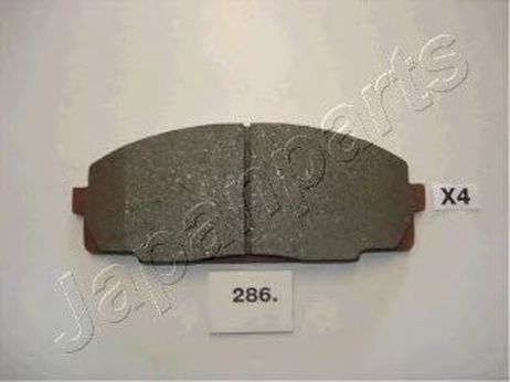 фото Japanparts PA-286AF Колодки тормозные дисковые | перед | Japanparts PA-286AF Колодки тормозные дисковые | перед |