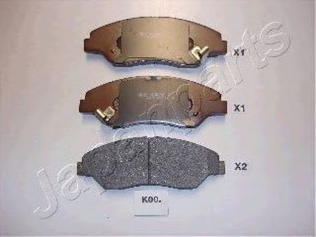 фото Japanparts PA-K00AF Колодки тормозные дисковые | перед | Japanparts PA-K00AF Колодки тормозные дисковые | перед |