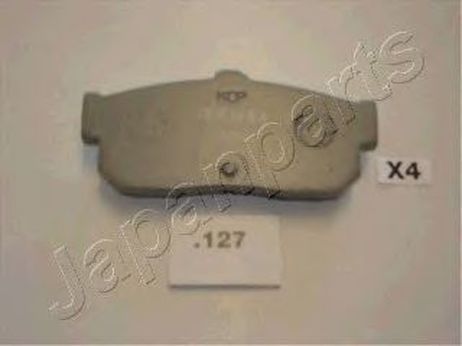 фото Japanparts PP-127AF Колодки тормозные дисковые | зад | Japanparts PP-127AF Колодки тормозные дисковые | зад |