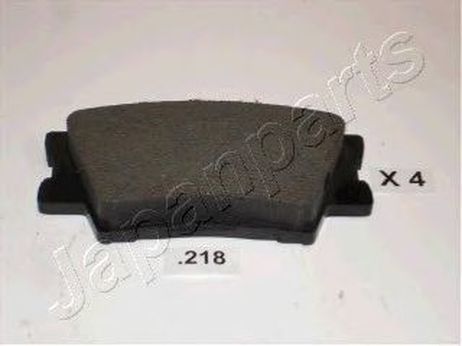 фото Japanparts PP-218AF Колодки тормозные дисковые, комплект | зад | Japanparts PP-218AF Колодки тормозные дисковые, комплект | зад |