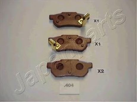 фото Japanparts PP-404AF Колодки тормозные дисковые, комплект | зад | Japanparts PP-404AF Колодки тормозные дисковые, комплект | зад |