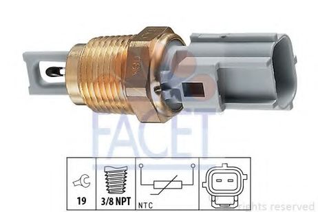 фото Facet 10.4004 Датчик температуры впускного коллектора Facet 10.4004 Датчик температуры впускного коллектора