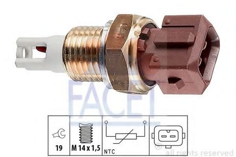 фото Facet 10.4016 Датчик температуры впускного коллектора Facet 10.4016 Датчик температуры впускного коллектора