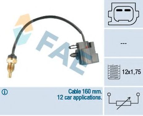 фото FAE 32426 Датчик температуры охлаждающей жидкости FAE 32426 Датчик температуры охлаждающей жидкости