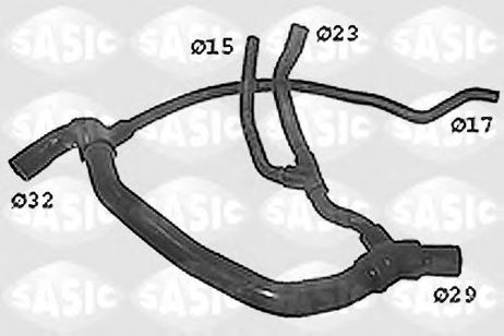 фото Sasic SWH4193 Патрубок системы охлаждения Sasic SWH4193 Патрубок системы охлаждения