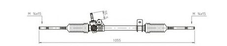фото General Ricambi RE4042 Рулевой механизм в сборе General Ricambi RE4042 Рулевой механизм в сборе